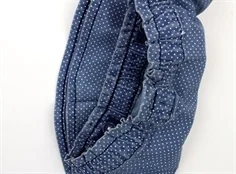 Name It nederdel medium blue denim prikker